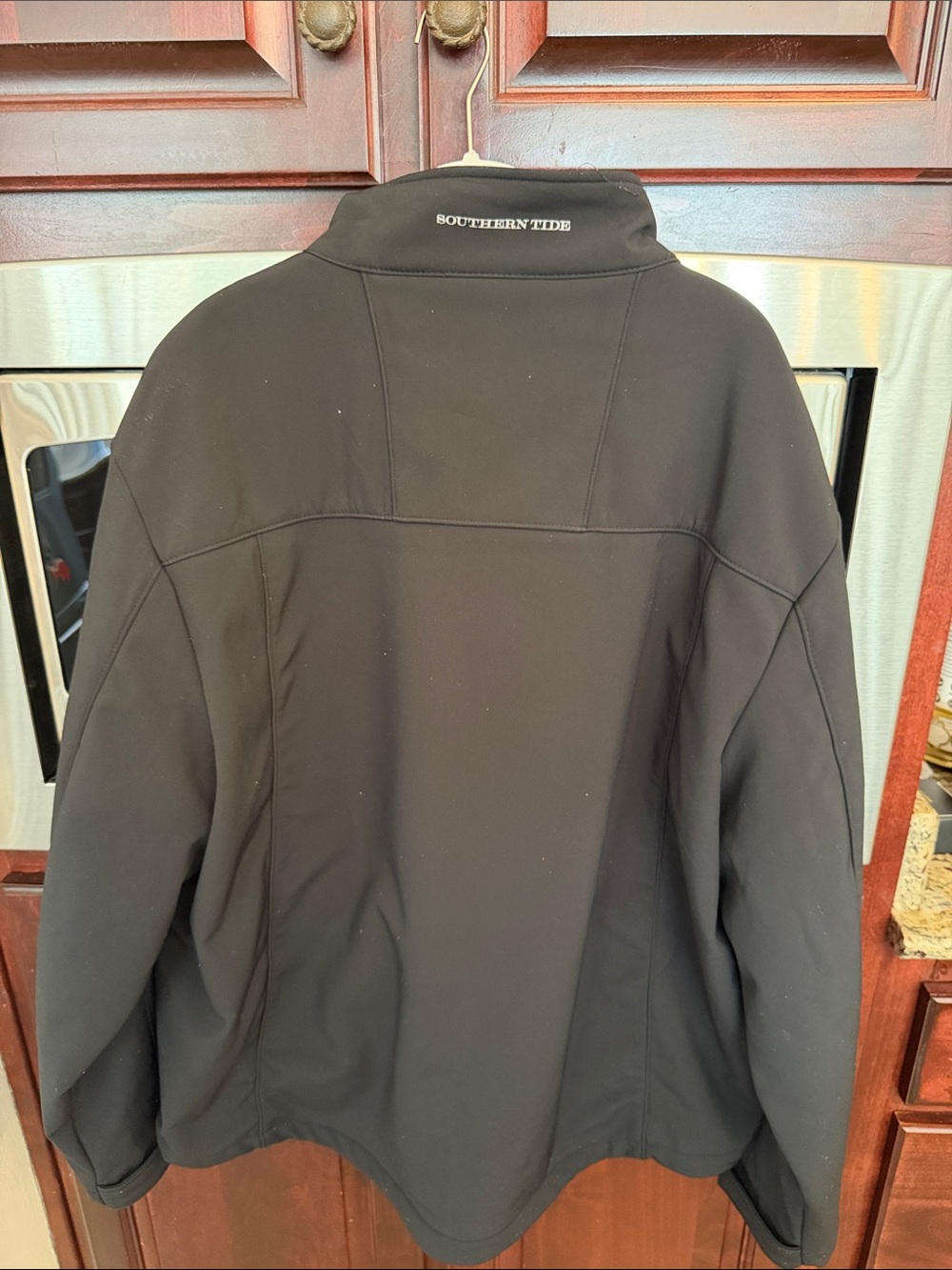Southern Tide Black Softshell Jacket with Light Blue Accents - Men - Picture 3 of 3